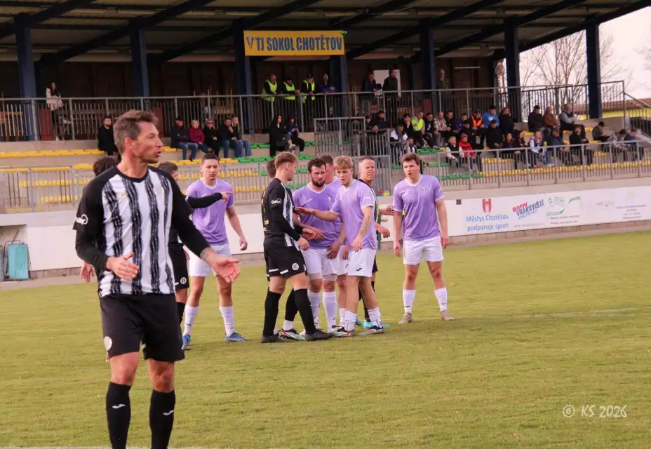 TJ Sokol Chotětov A : SK Úvaly 2:3 (0:2)