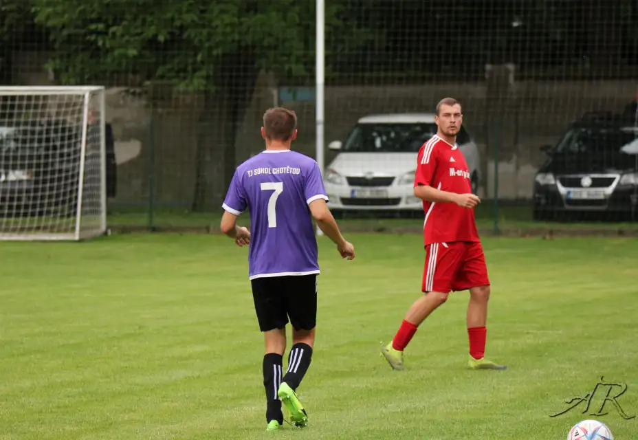 Přátelské utkání TJ Řepín x TJ Sokol Chotětov A