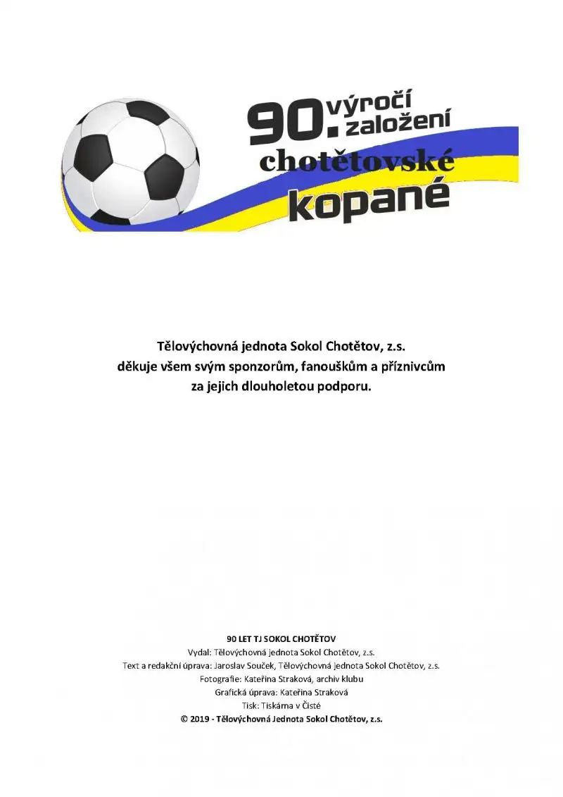 Almanach 90 let kopané